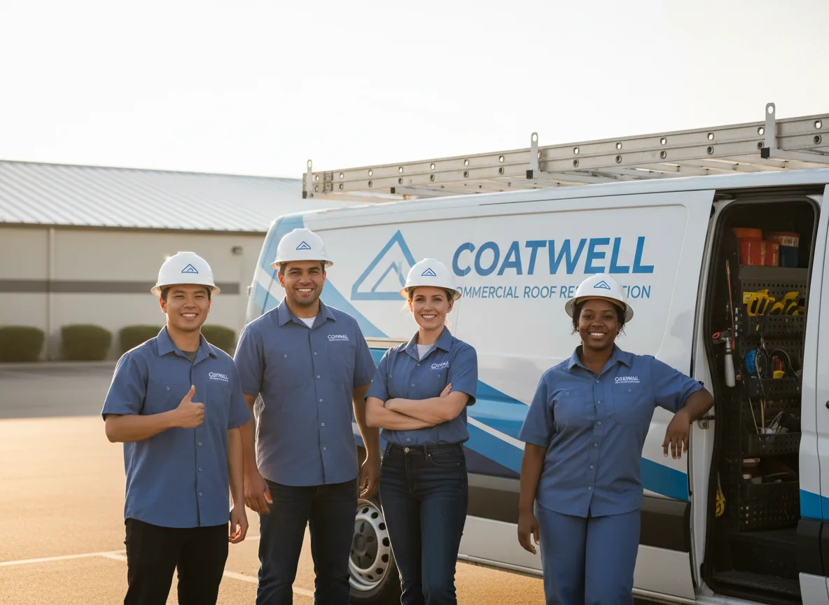 Commercial roof coating company in Rocky Ford, GA